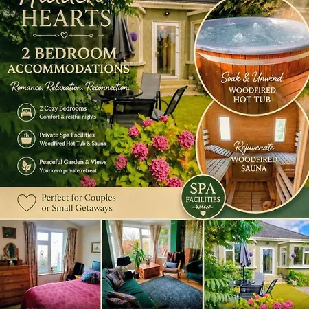 Hidden Hearts Self Catering & Hottub 아파트 *